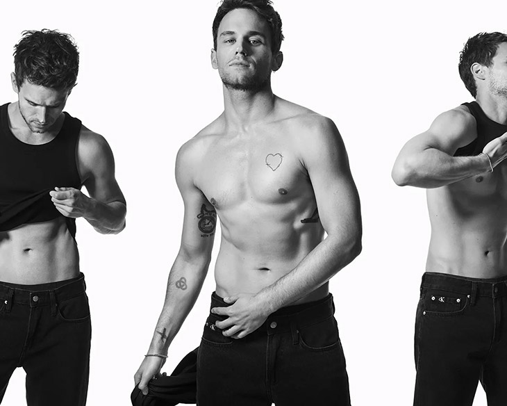Brandon Flynn is the Face of Calvin Klein Holiday 2023 Collection