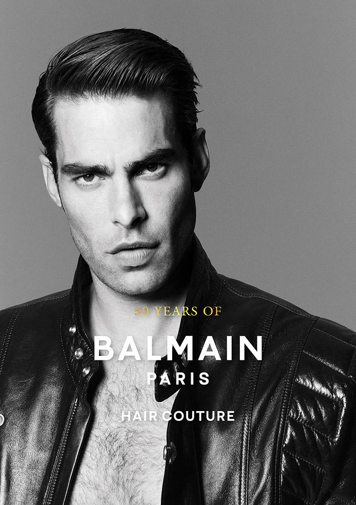Jon Kortajarena Stars in Balmain Hair 50th Anniversary Campaign
