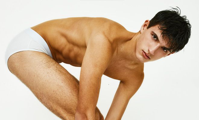 Alejandro González photographed by Adrian C. Martin for PUMP! underwear