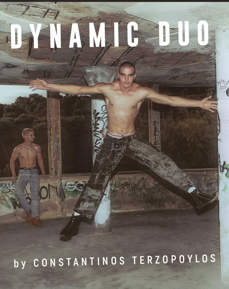 MMSCENE PORTRAITS: Emanuel and Angelos by Constantinos