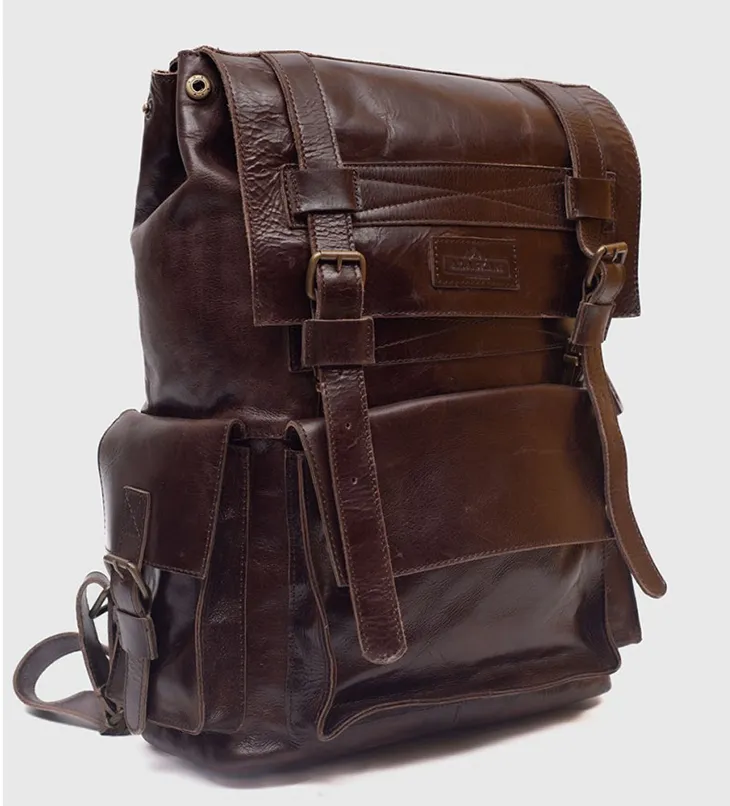 Brown Leather Backpacks