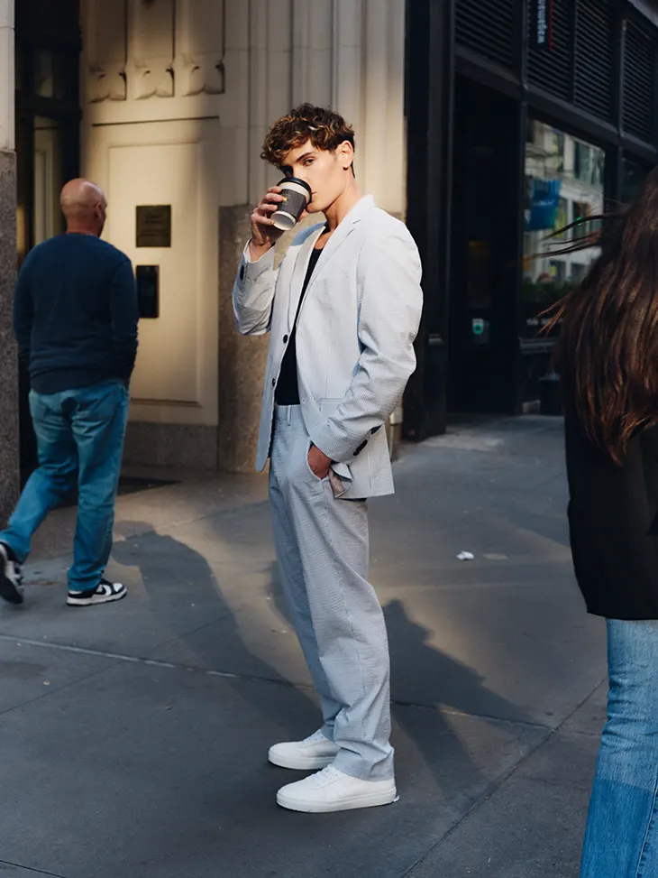 Nicky Champa in an Exclusive Editorial for MMSCENE
