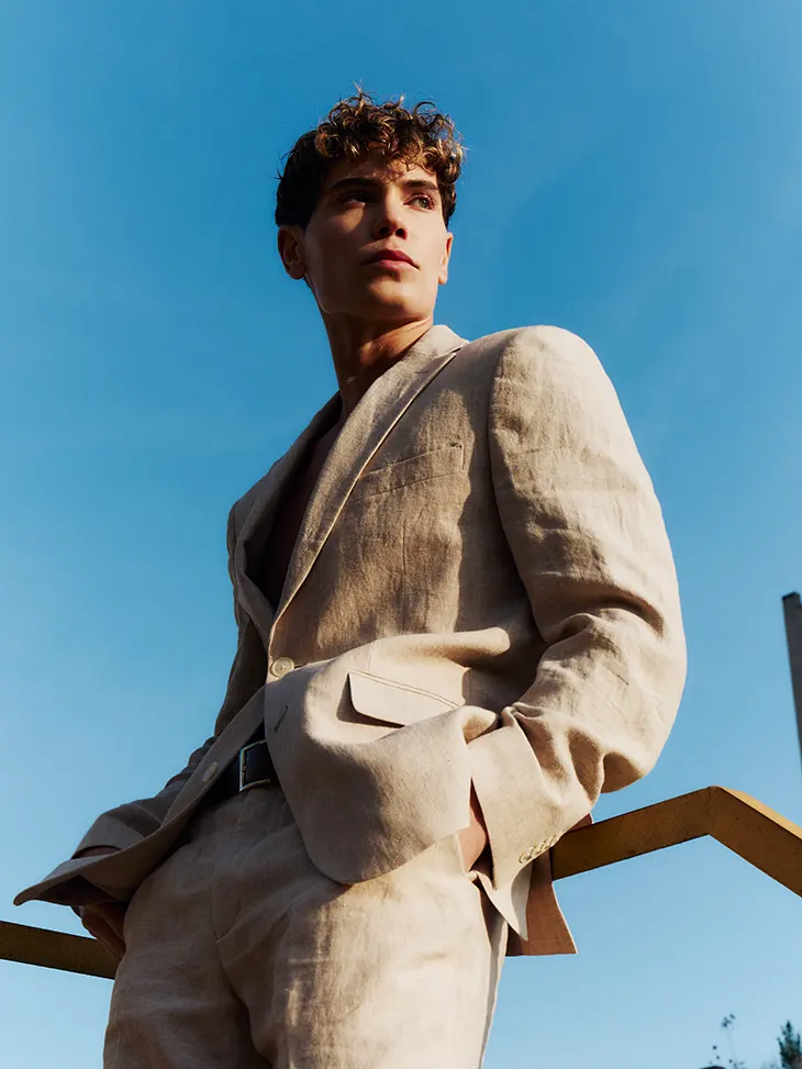 Nicky Champa in an Exclusive Editorial for MMSCENE