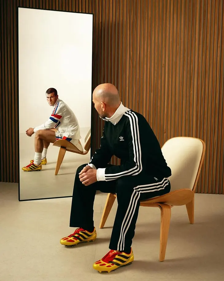 adidas Celebrates Zidane’s Legacy with Gold Predator Precision