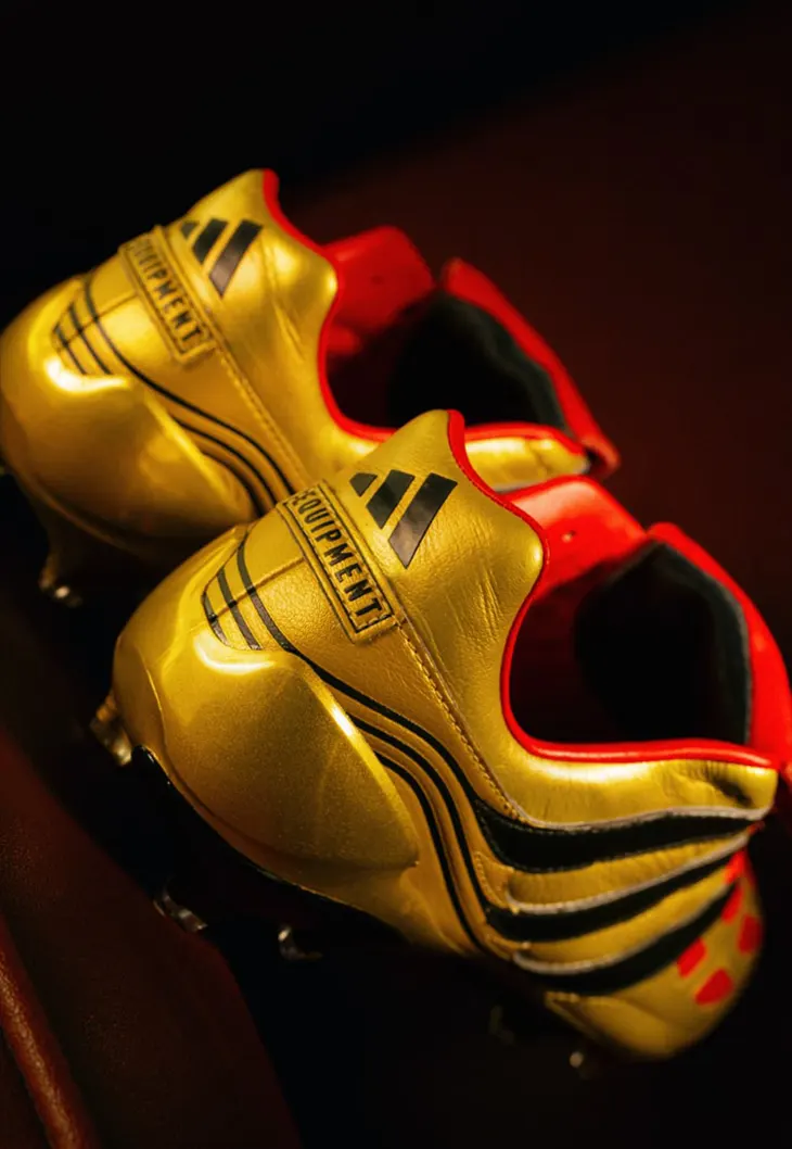 adidas Celebrates Zidane’s Legacy with Gold Predator Precision