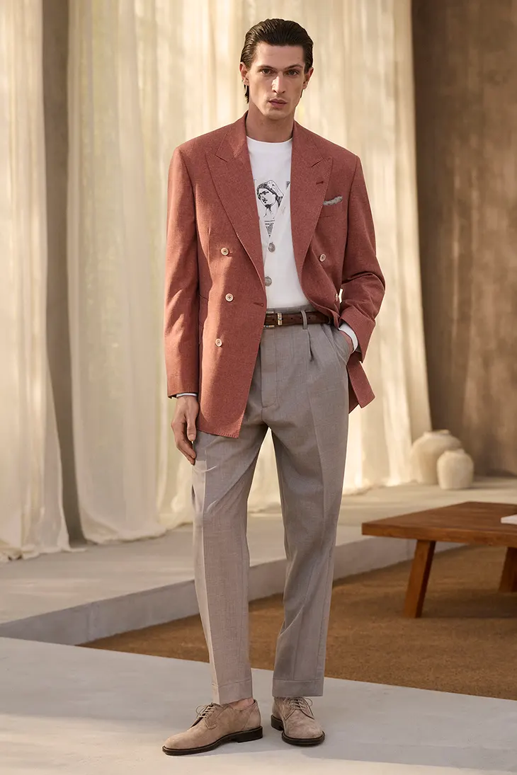 Brunello Cucinelli Frames Lightness Through Form in SS26