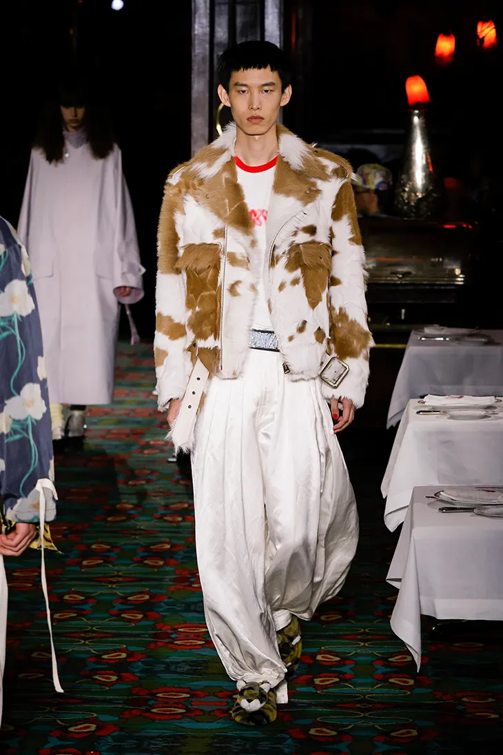 Kenzo Spring Summer 2026 Collides Satin, Punk, and Print