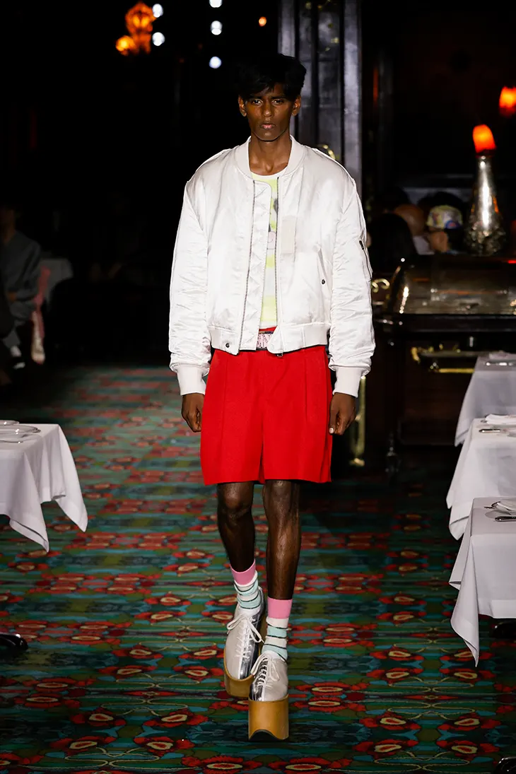 Kenzo Spring Summer 2026 Collides Satin, Punk, and Print