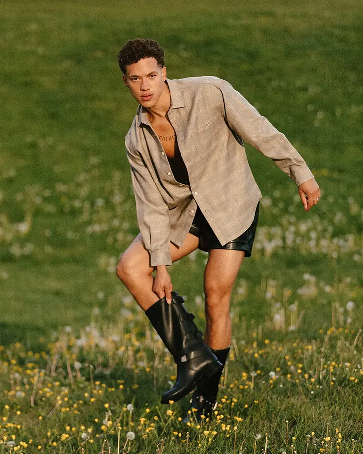 Louis III in an Exclusive MMSCENE June Cover Story