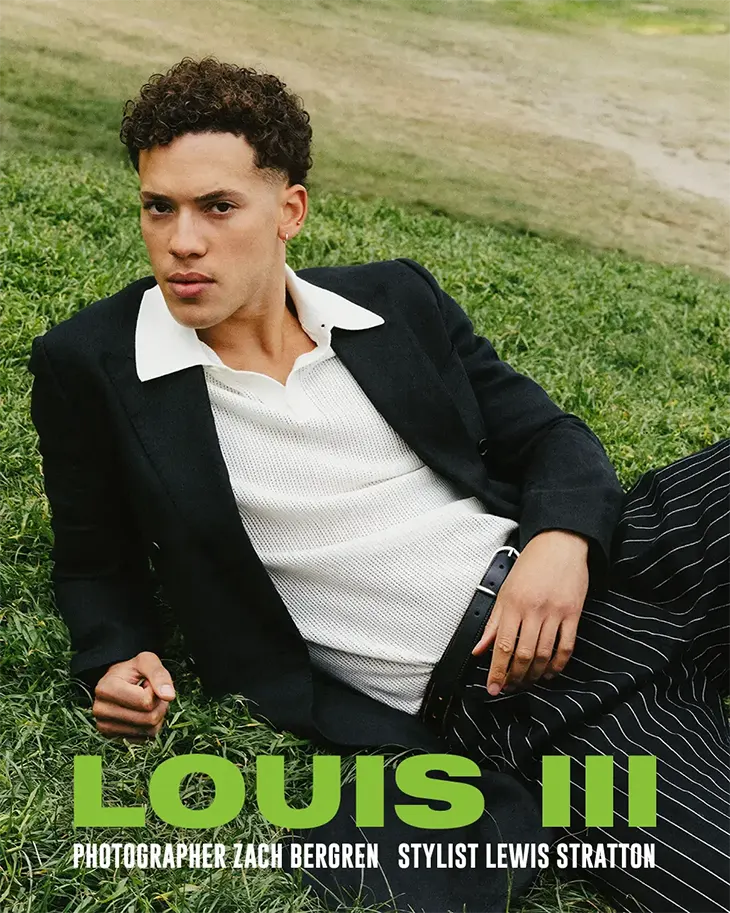 Louis III in an Exclusive MMSCENE June Cover Story