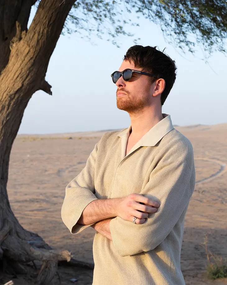 ZEGNA SS26 Film Follows James Blake Through Dubai