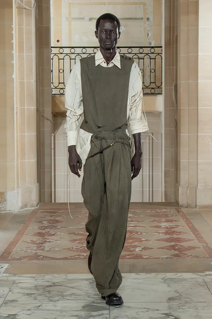 Ziggy Chen SS26 Translates Summer Rain into Fabric