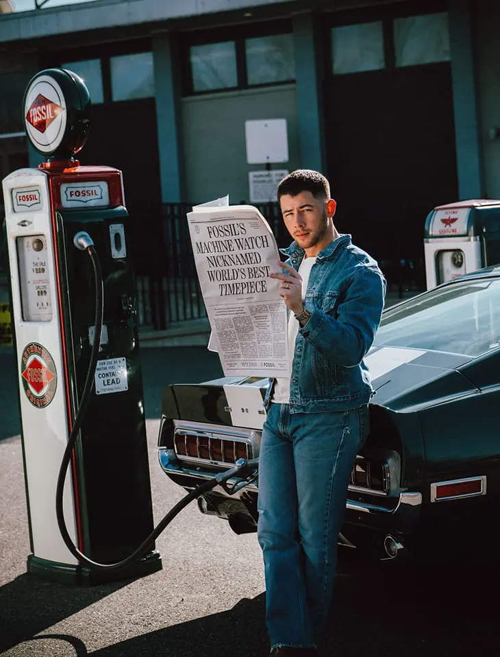 Nick Jonas and Fossil Reveal Fall 2025 Collaboration Campaign