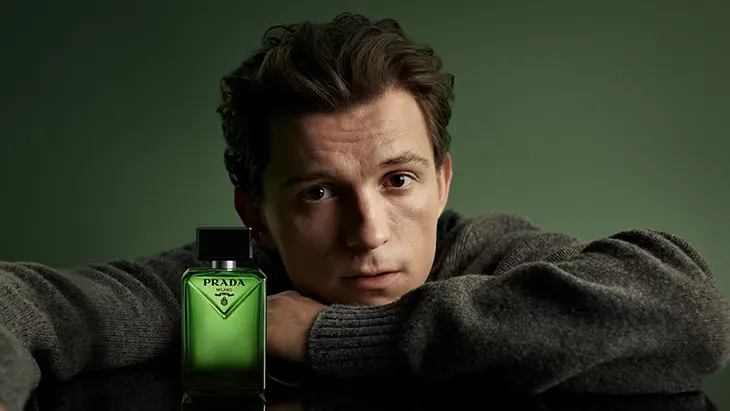 Tom Holland Joins Prada Beauty as Brand Ambassador