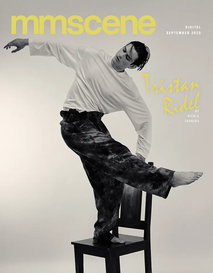 Tristan Ridel Takes MMSCENE Magazine September Digital Cover