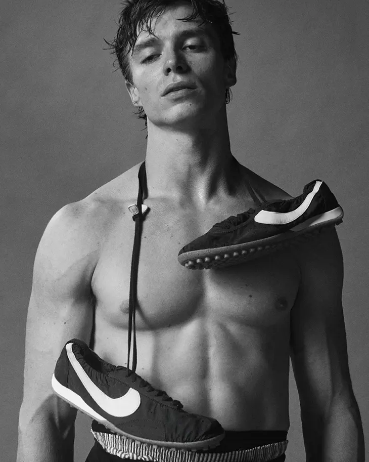 Nicholas Alexander Chavez Nike x Jacquemus Campaign