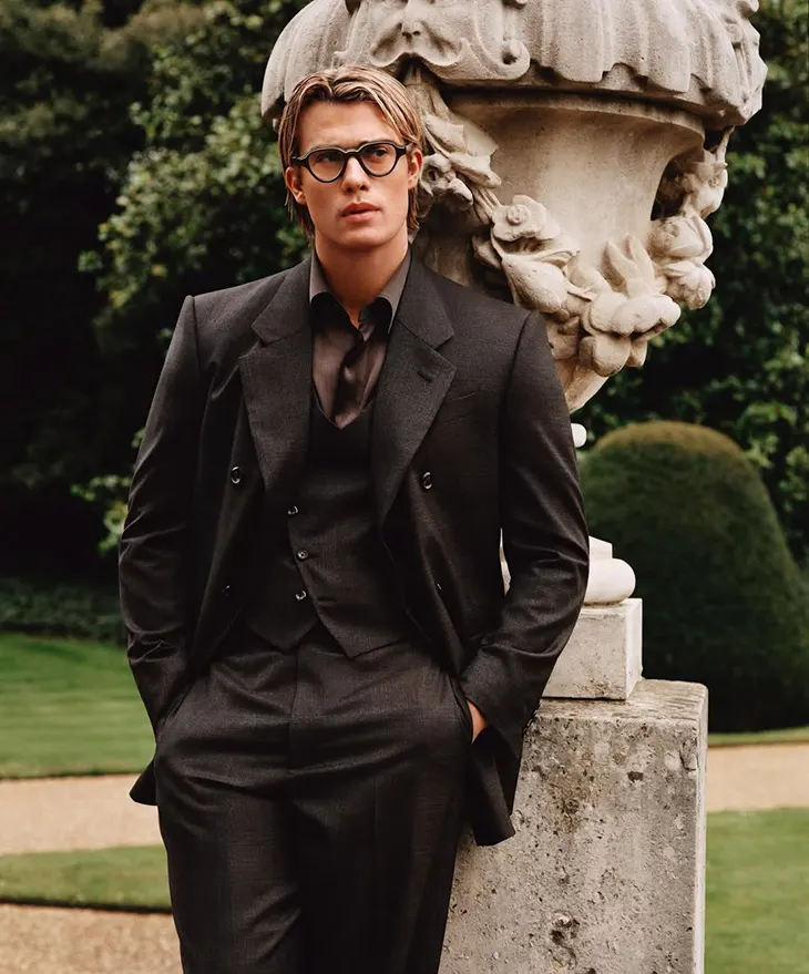 Nicholas Galitzine Emporio Armani Campaign