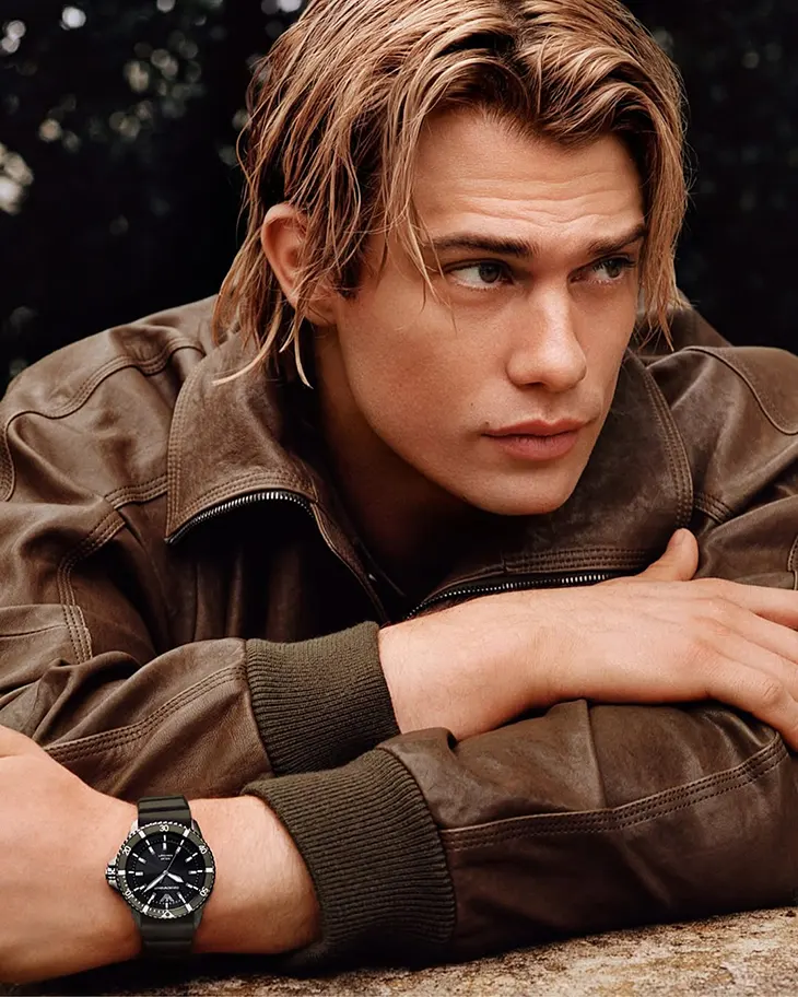 Nicholas Galitzine Emporio Armani Campaign