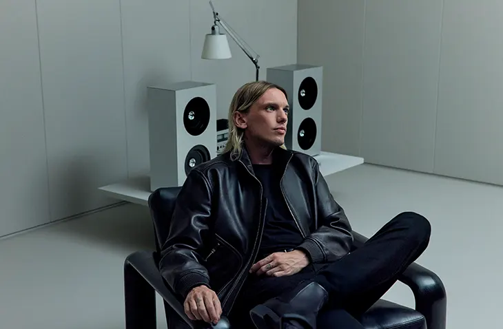 Jamie Campbell Bower BOSS Aston Martin Formula 1 Campaign