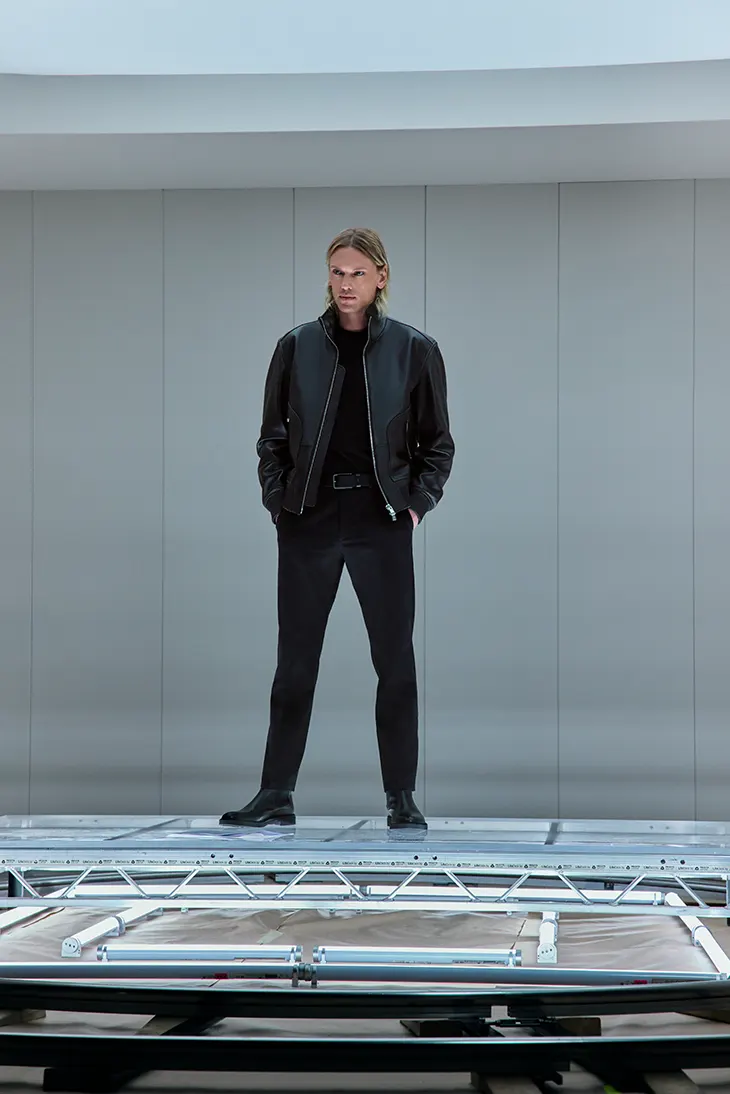 Jamie Campbell Bower BOSS Aston Martin Formula 1 Campaign