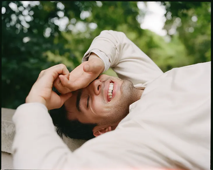 Lucas Rufino in Autumn Garden