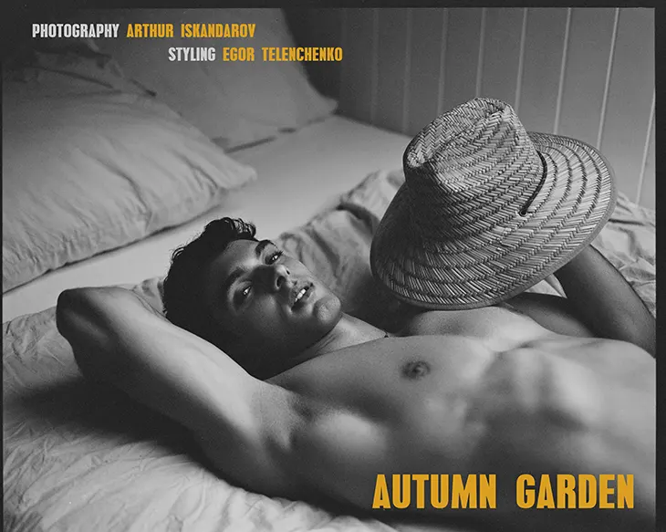 Lucas Rufino in Autumn Garden