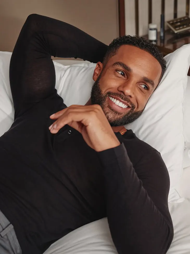 Lucien Laviscount Rehab Campaign