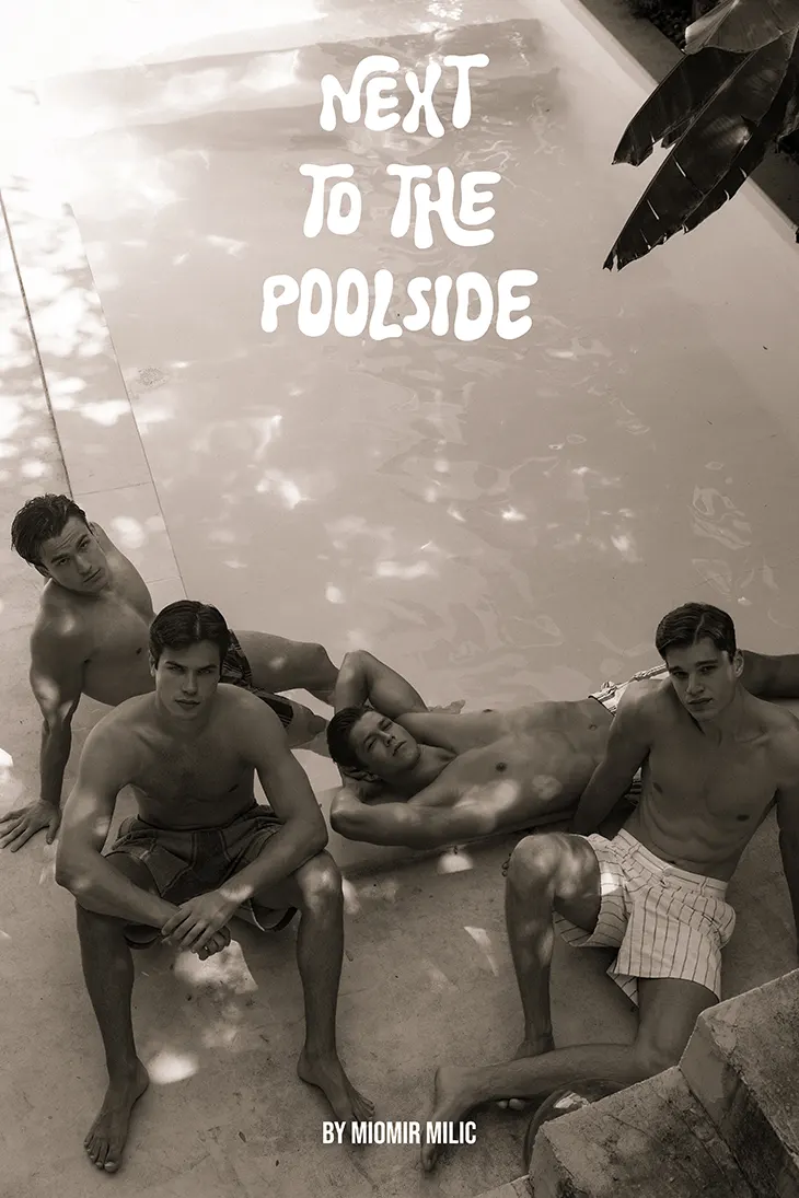 Next to the Poolside by Miomir Milic