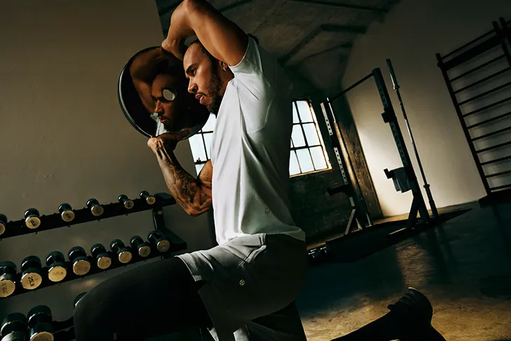 Lewis Hamilton Lululemon Campaign