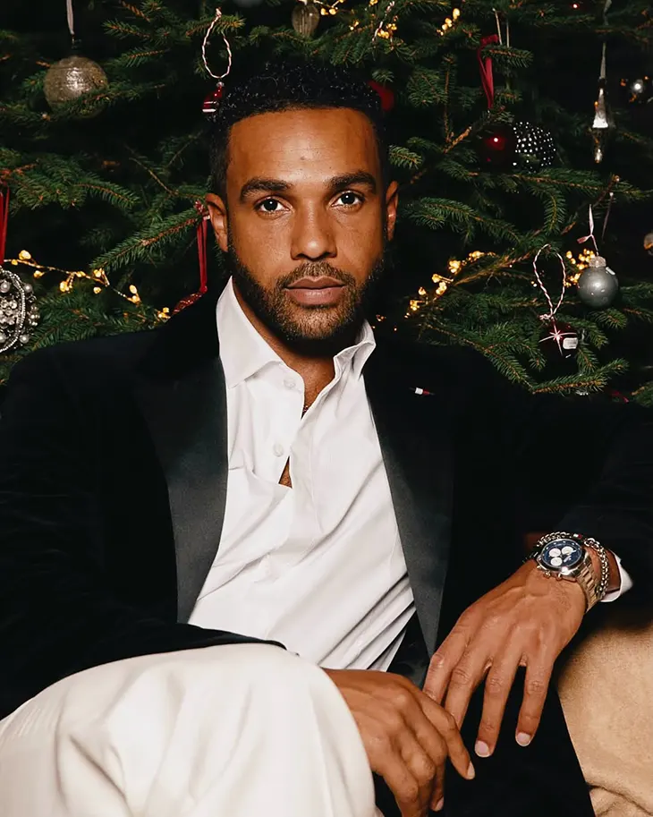 Lucien Laviscount Tommy Hilfiger Holiday 2025