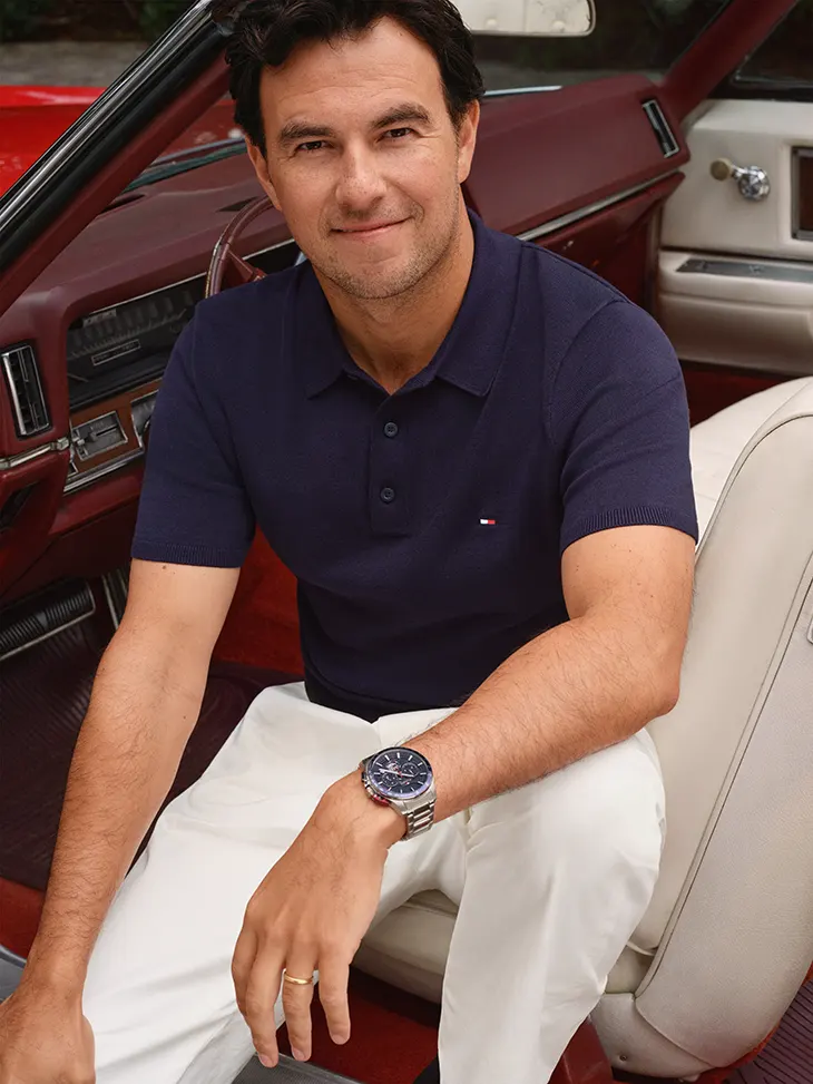 Sergio Pérez x Tommy Hilfiger Global Menswear Ambassador