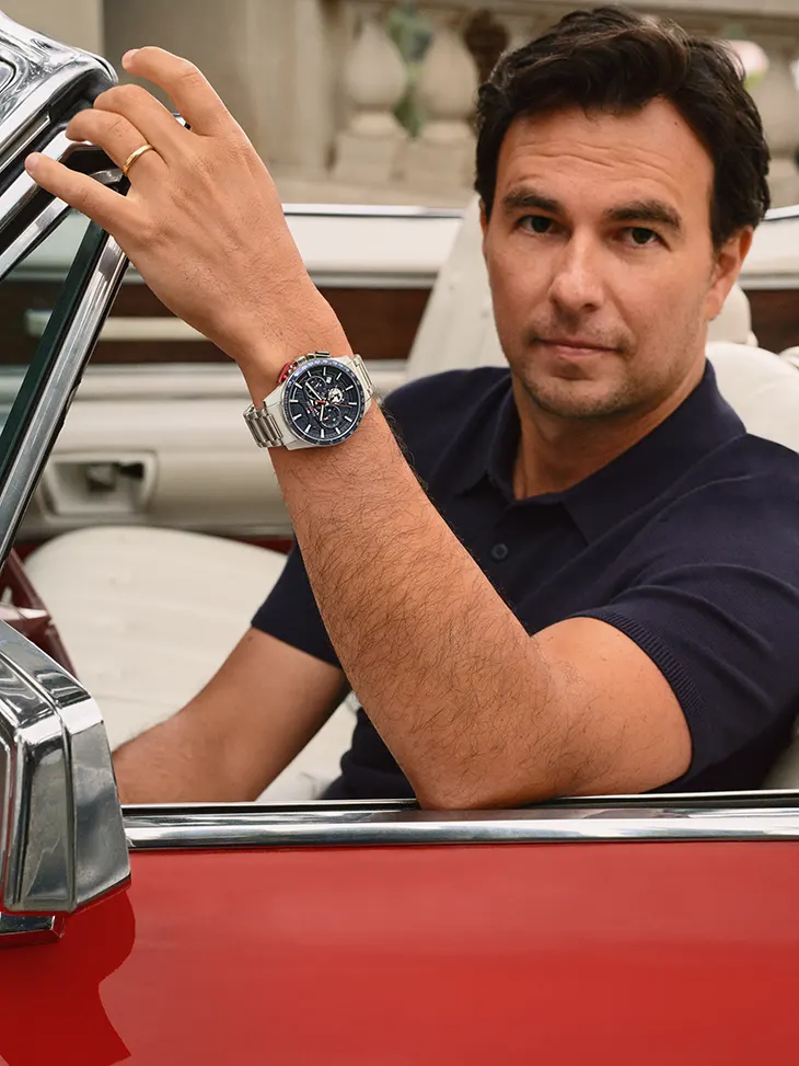 Checo Pérez Tommy Hilfiger Watch and Jewelry