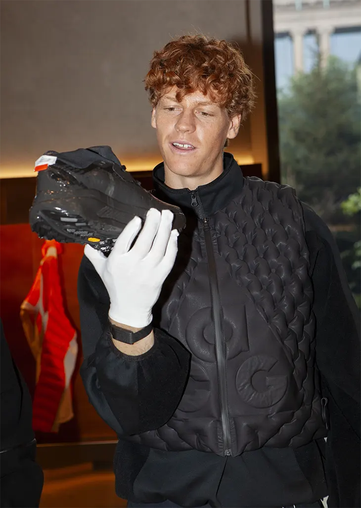 Jannik Sinner Nike Bespoke Winter Performance Kit