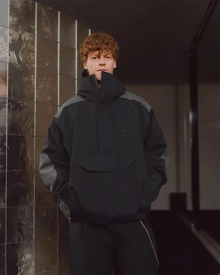 Jannik Sinner Nike Bespoke Winter Performance Kit