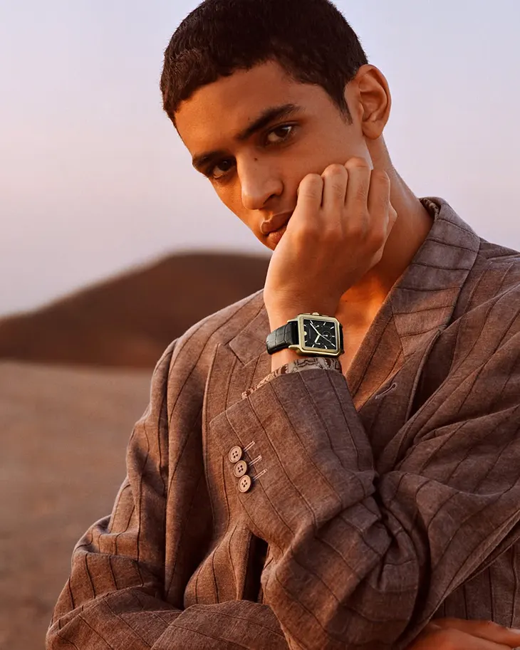 Jack Wardill Abas Abdirazaq Emporio Armani SS26 Campaign