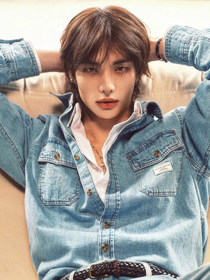 Hyunjin Stray Kids Guess Ambassador