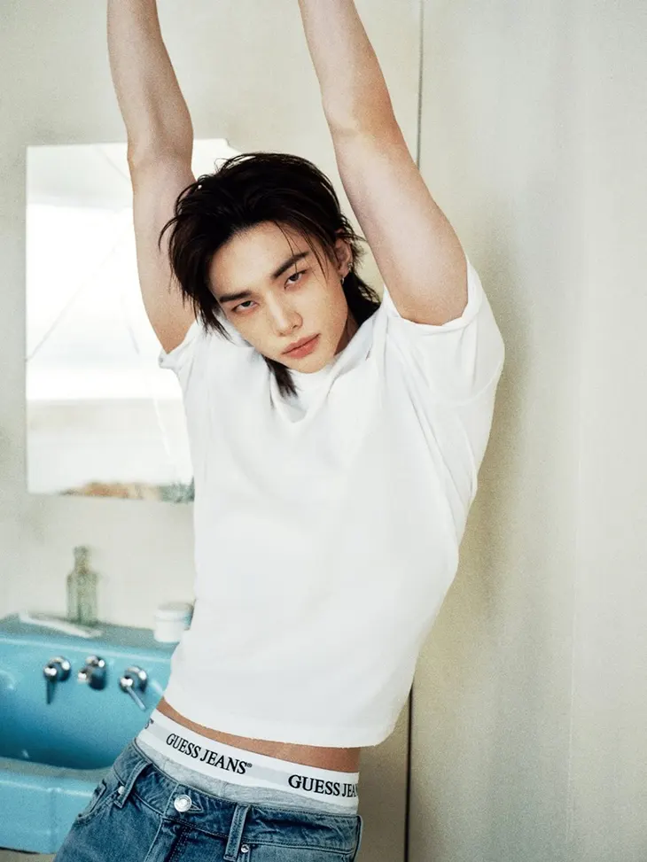 Hyunjin Guess Spring Summer 2026 Campaign