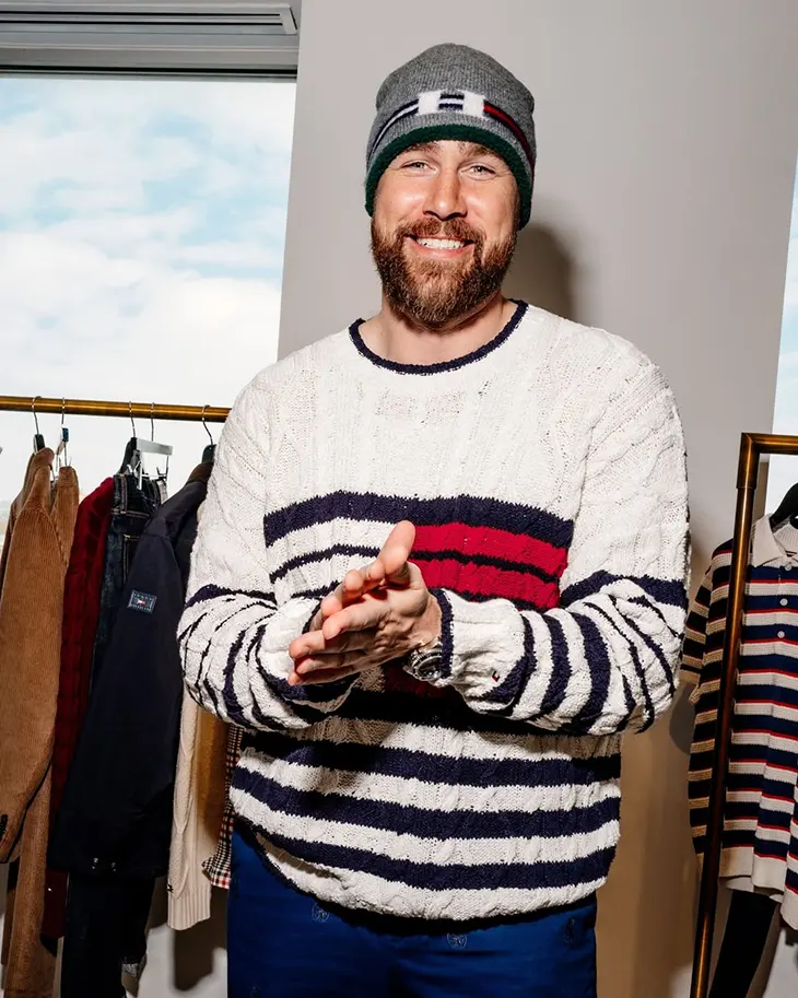 Tommy Hilfiger Travis Kelce Global Brand Ambassador