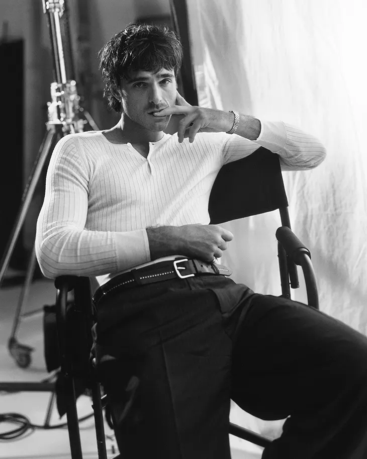 Chanel Jacob Elordi Bleu de Chanel