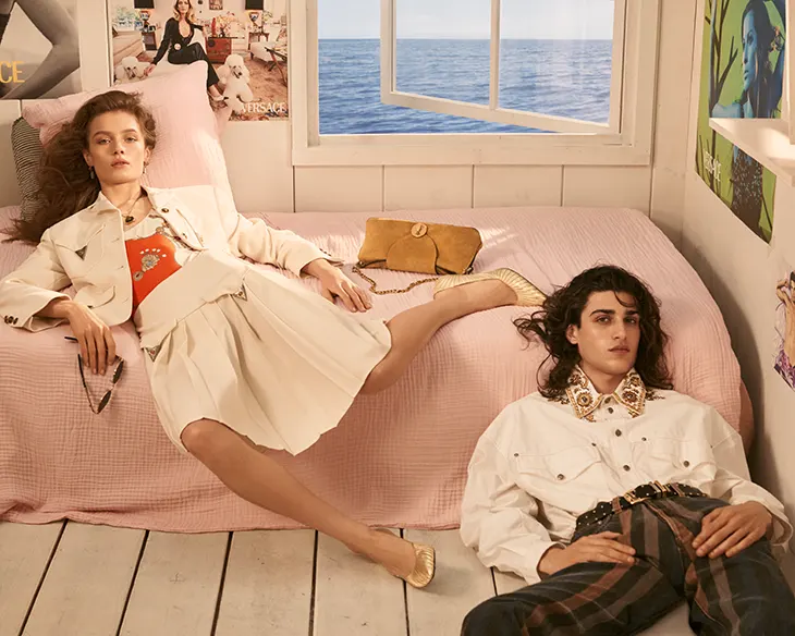 Alvise Candida & Jackson Roodman Versace La Vacanza 2026