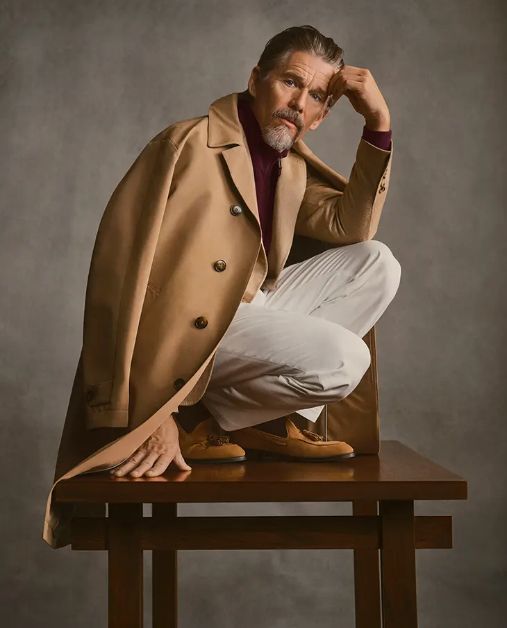 Canali Ethan Hawke Ambassador