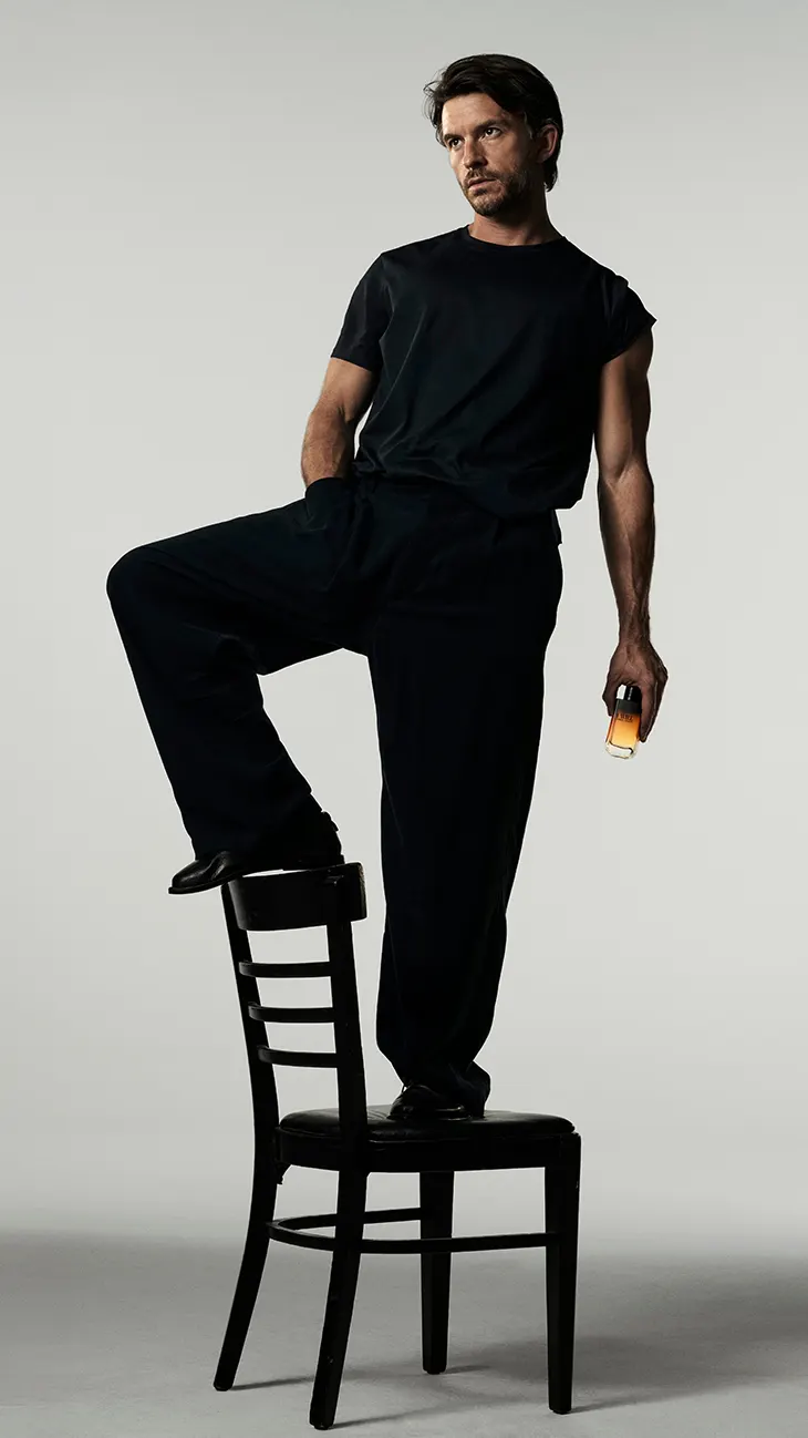 Giorgio Armani Jonathan Bailey I Will