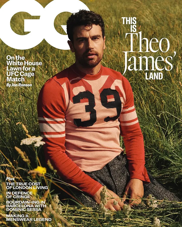 Theo James British GQ September 2026