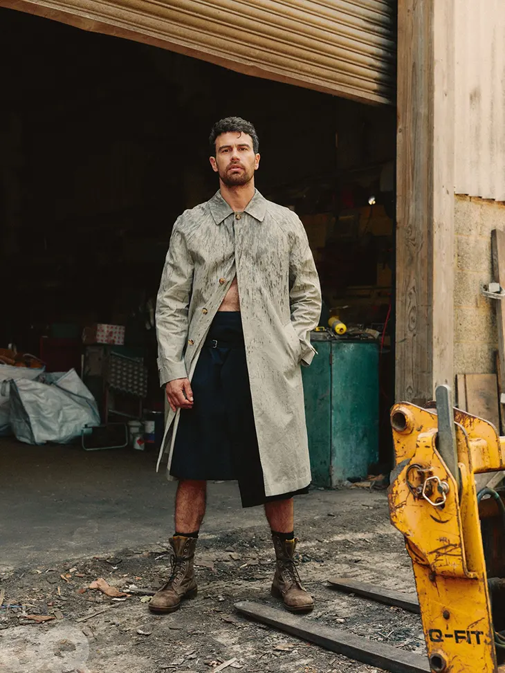 Theo James British GQ September 2026